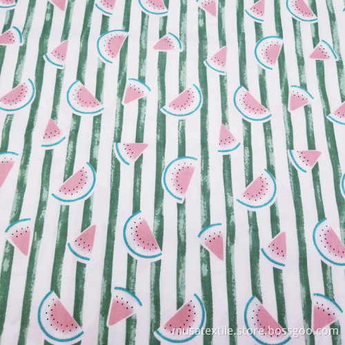 Breathable Customized Printed 100% Cotton Twill Fabric